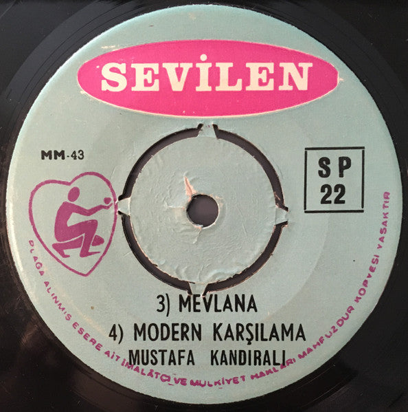 Mustafa Kandıralı : Mevlana (7", EP)