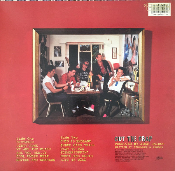 The Clash : Cut The Crap (LP, Album, Pit)