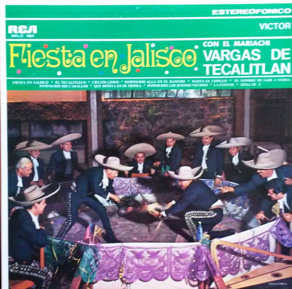 Mariachi Vargas De Tecalitlan* : Fiesta En Jalisco (LP, Album)