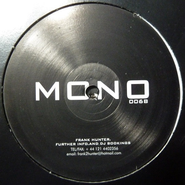 Frank Hunter : Visions of Detriment (12")