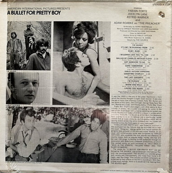 Harley Hatcher : A Bullet For Pretty Boy (LP)