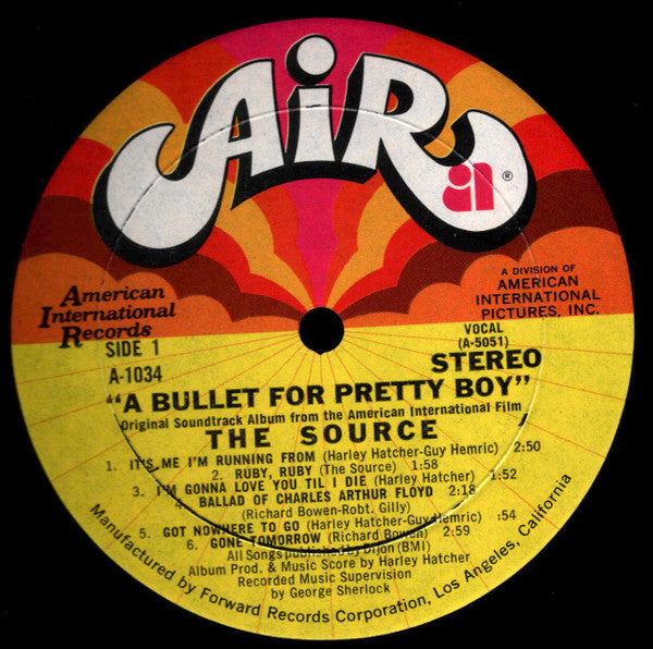 Harley Hatcher : A Bullet For Pretty Boy (LP)