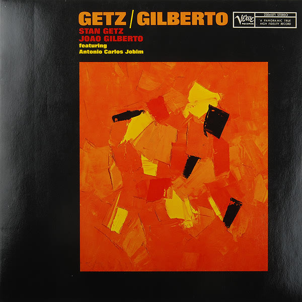 Stan Getz / João Gilberto Featuring Antonio Carlos Jobim : Getz / Gilberto (LP, Album, RE)