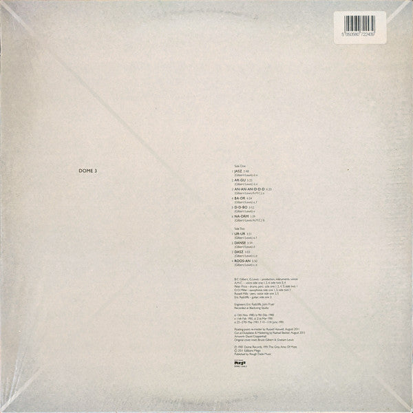 Dome : Dome 3 (LP, Album, RE, RP)