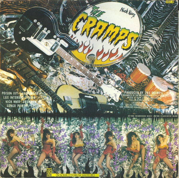 The Cramps : Smell Of Female (12", MiniAlbum, Son)