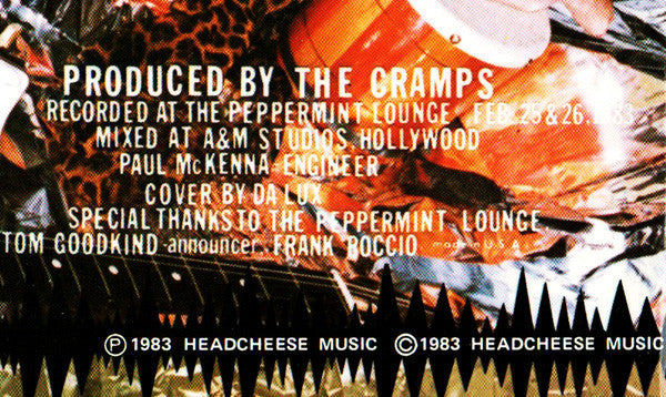 The Cramps : Smell Of Female (12", MiniAlbum, Son)