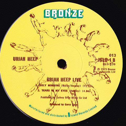 Uriah Heep : Uriah Heep Live (2xLP, Album)