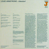 Louis Armstrong : Attention! (LP, Comp, Red)