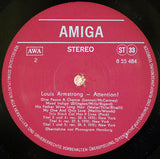 Louis Armstrong : Attention! (LP, Comp, Red)