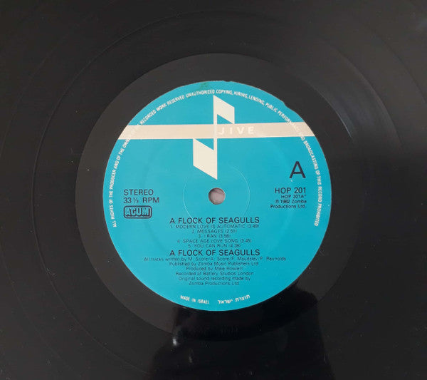 A Flock Of Seagulls : A Flock Of Seagulls (LP, Album)