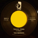 Tsvia Abarbanel = צביה אברבנאל* : Soul Of The East = שירי לבב (7", RE, RM)