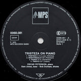 Oscar Peterson Trio* : Tristeza On Piano (LP, Album, RE, RP, Gat)