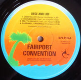 Fairport Convention : Liege & Lief (LP, Album, RE, Blu)