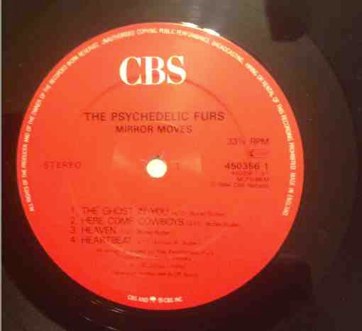 The Psychedelic Furs : Mirror Moves (LP, Album, RE)