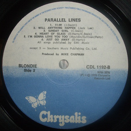 Blondie : Parallel Lines (LP, Album)