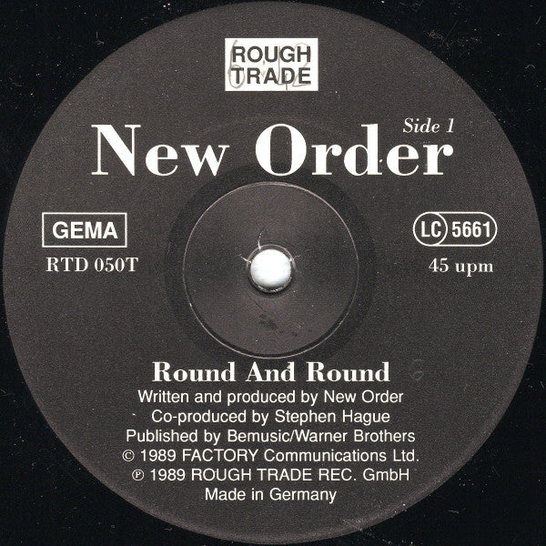 Neworder* : Round&round (12")
