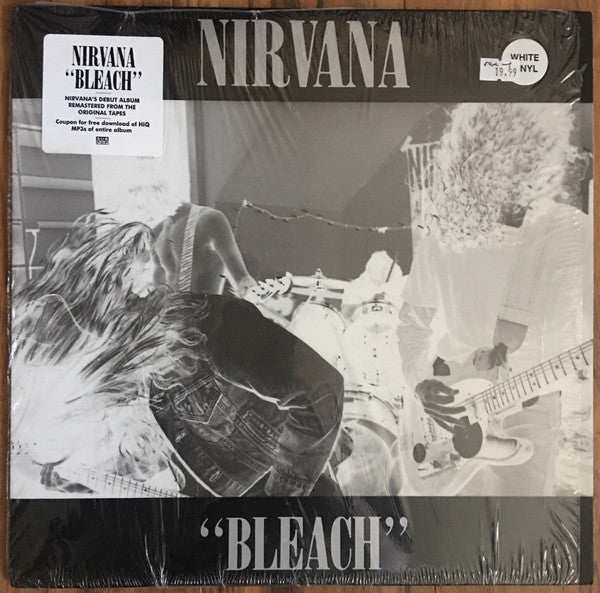 Nirvana : Bleach (LP, Album, MP, RE, RM, Whi)