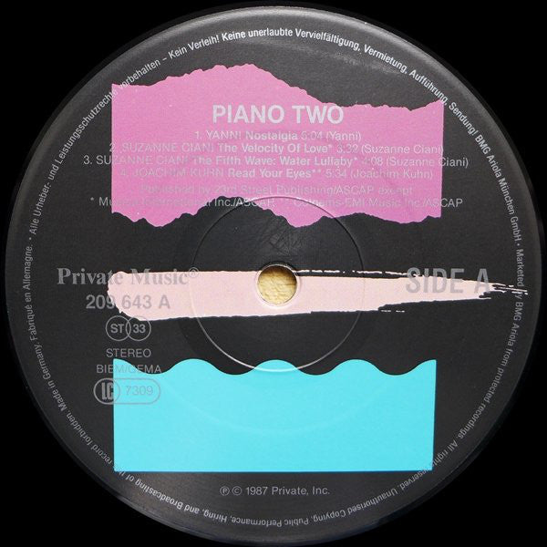 Various : Piano Two (LP, Album)