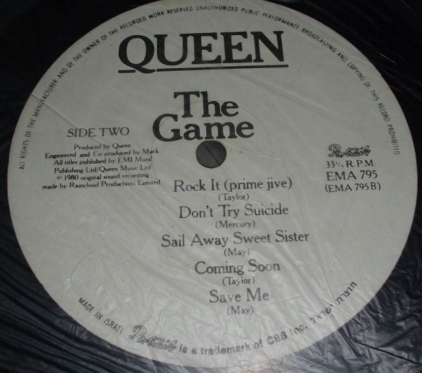 Queen : The Game (LP, Album)