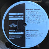 Marilyn Monroe : Remember Marilyn (LP, Comp, Gat)