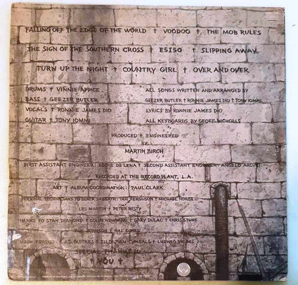 Black Sabbath : Mob Rules  (LP, Album)