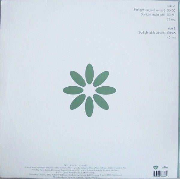 The Supermen Lovers Feat. Mani Hoffman : Starlight (12")