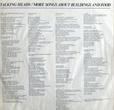 Talking Heads : More Songs About Buildings And Food (LP, Album, RP, Spe)