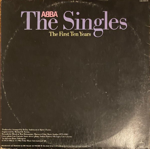 ABBA : The Singles (The First Ten Years) (2xLP, Comp)