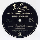 Jesse Saunders : On And On (12", RE, Cle)