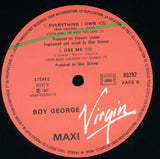Boy George : Everything I Own (12", Maxi)