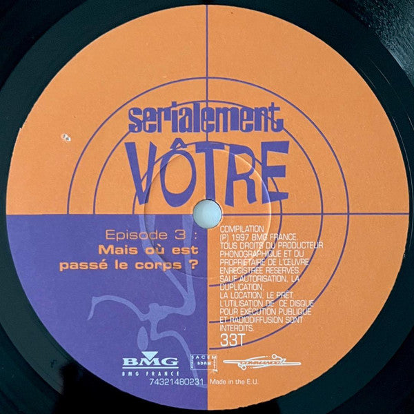 Various : Serialement Vôtre (2xLP)