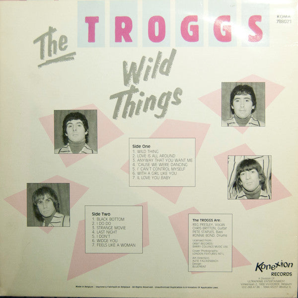 The Troggs : Wild Things (LP, Comp)