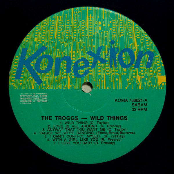 The Troggs : Wild Things (LP, Comp)