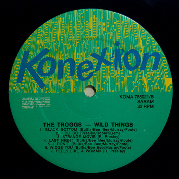 The Troggs : Wild Things (LP, Comp)