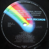 Tangerine Dream : Sorcerer (LP, Album)