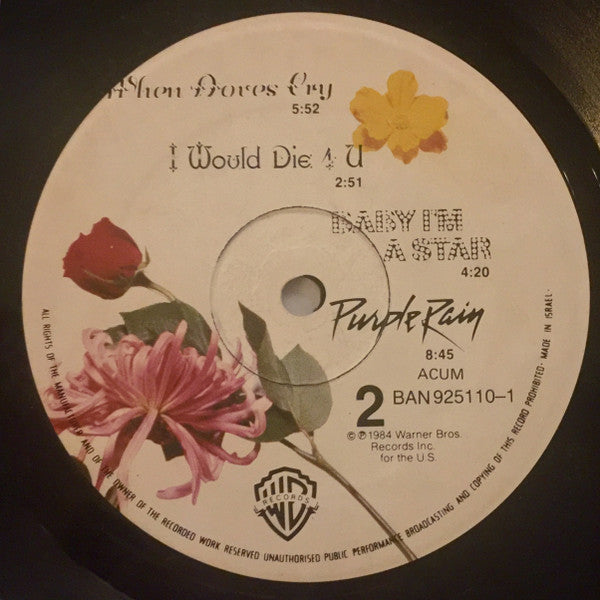 Prince And The Revolution : Purple Rain (LP, Album)