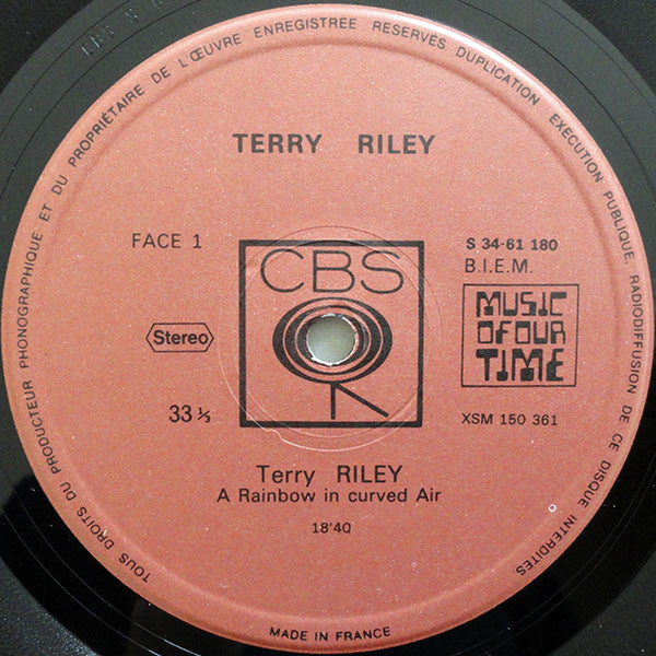 Terry Riley :  Poppy Nogood & The Phantom Band / A Rainbow In Curved Air  (LP, Album, RP)