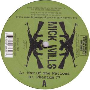 Mick Wills : War Of The Nations (12")
