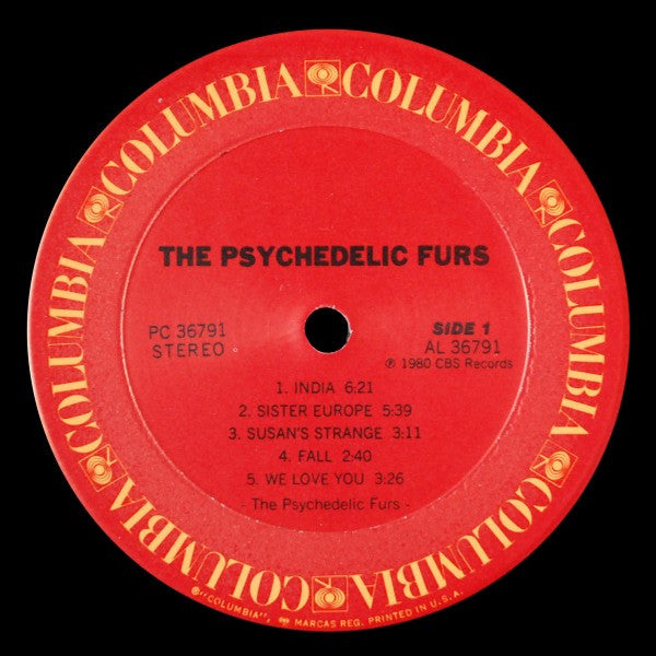 The Psychedelic Furs : The Psychedelic Furs (LP, Album, RE, Car)