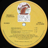 Brand X (3) : Livestock (LP, Album, RE, HUB)