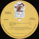 Brand X (3) : Livestock (LP, Album, RE, HUB)