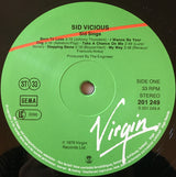Sid Vicious : Sid Sings (LP, Album)
