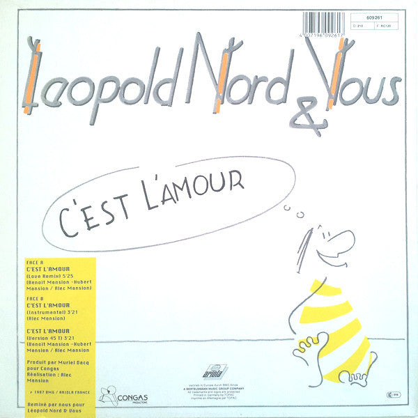 Léopold Nord & Vous* : C'est L'amour (12", Maxi)