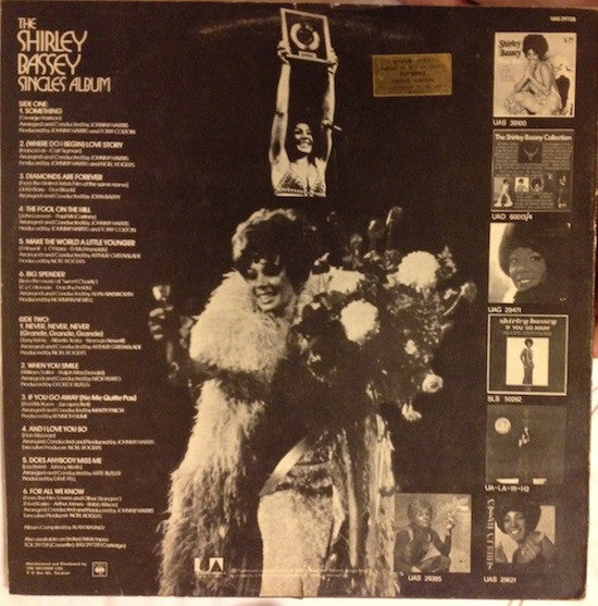 Shirley Bassey : The Shirley Bassey Single Album (LP, Comp)