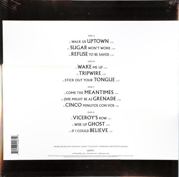 Elvis Costello And The Roots : Wise Up Ghost (And Other Songs 2013 Number One) (2xLP, Album)