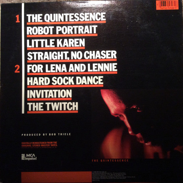 Quincy Jones And His Orchestra : The Quintessence (LP, Album, RE, RM)