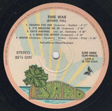 Jethro Tull : This Was (LP, Album, RE)