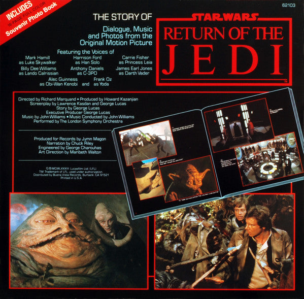 The London Symphony Orchestra* : The Story Of Return Of The Jedi (LP, Album, Ele)