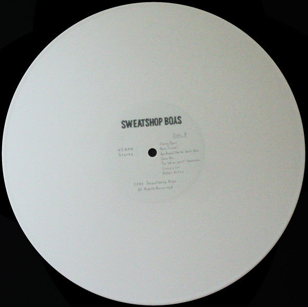 Sweatshop Boys : The Great Depression (LP, Album, Whi)