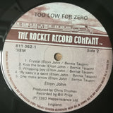 Elton John : Too Low For Zero (LP, Album)